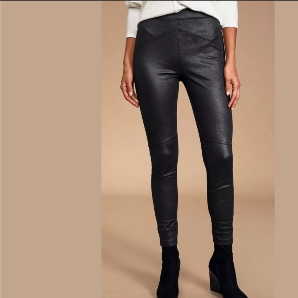 Free People Vegan Suede Pants NWT - Picture 4 of 5